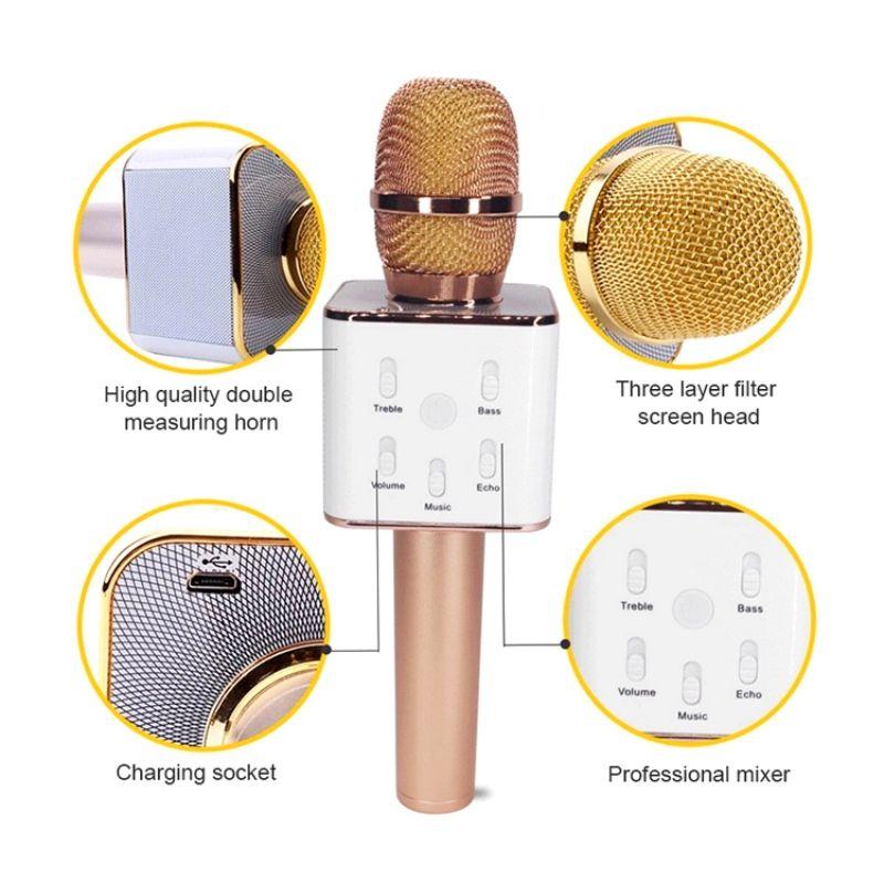Karaoke Microphone Portable Handheld Bluetooth Speaker Manufacturer