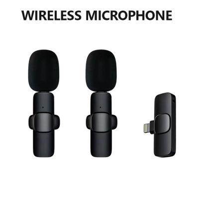 Wireless lavalier clip-on microphones for Smartphone, Laptop, Video Recording,Tiktok,Facebook Live,YouTube Live Stream